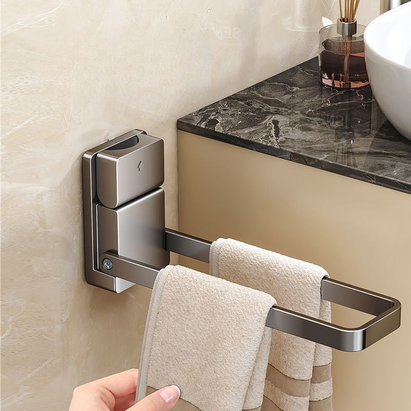 TowelSnap | Op de muur te bevestigen opvouwbaar badkamerrek