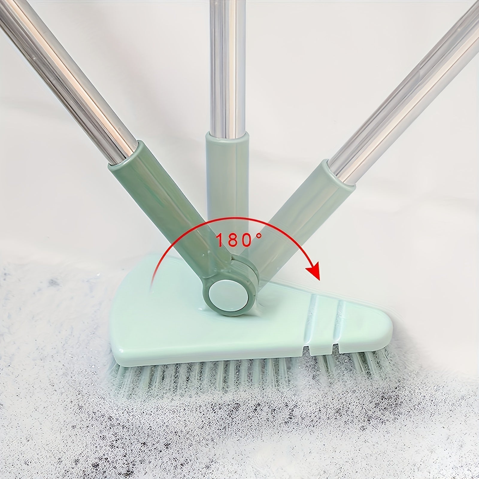 StiffSweep | 95 cm lange vloer- en doucheschrobborstel – stijve borstelharen, afneembaar