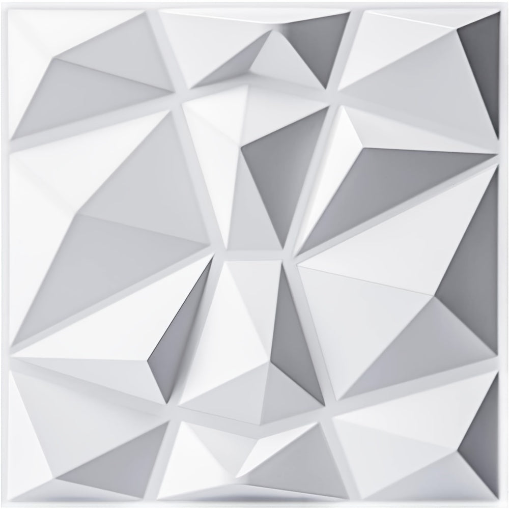 GeoLux | 3D geometrische diamantwandpanelen – zelfklevende, moderne decoratieve panelen voor een stijlvol interieur