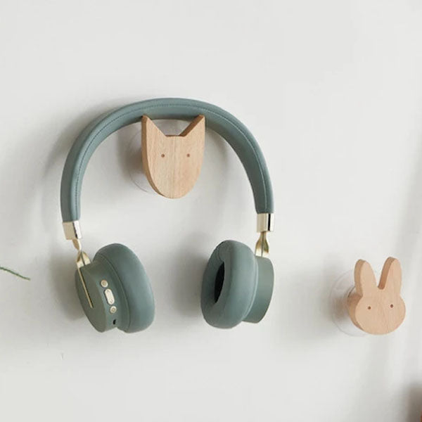 TundraHook | Wandhaak Scandinavische Houten Dieren - Kapstokhaak & Hoedhaak in Rustieke Stijl