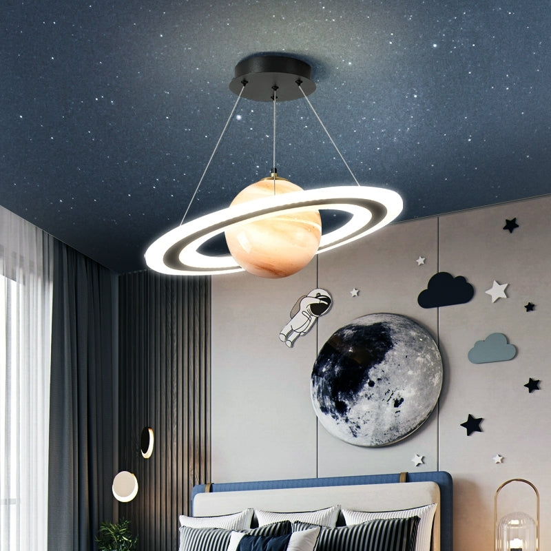 OrbitalLux | Moderne LED Planet Hanglamp - Dimbare Hanglamp