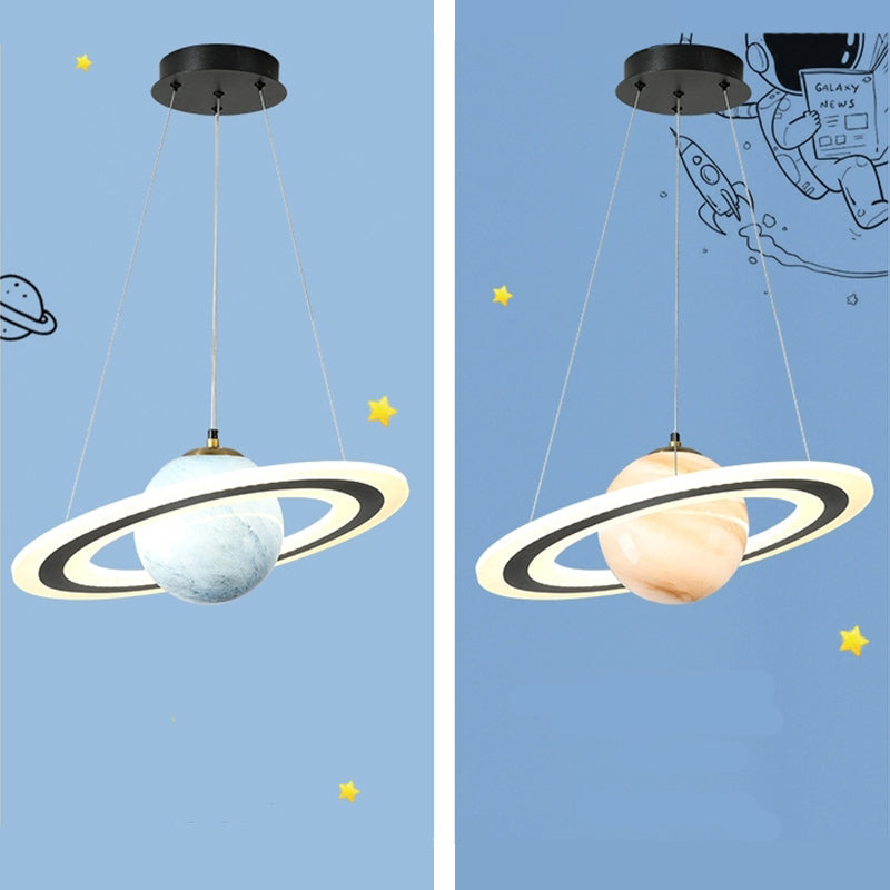 OrbitalLux | Moderne LED Planet Hanglamp - Dimbare Hanglamp