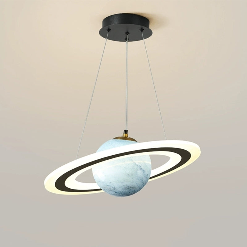 OrbitalLux | Moderne LED Planet Hanglamp - Dimbare Hanglamp
