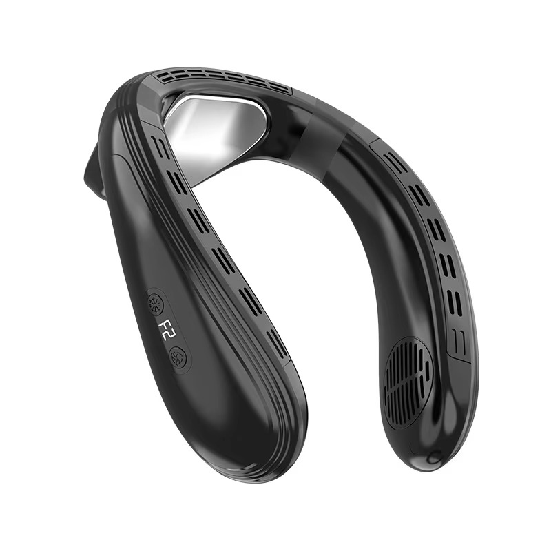 NeckBreeze | Draagbare nekventilator - draagbare handsfree ventilator met halfgeleiderkoeling