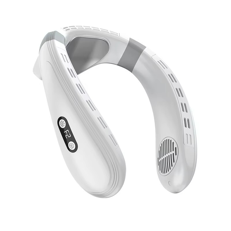 NeckBreeze | Draagbare nekventilator - draagbare handsfree ventilator met halfgeleiderkoeling