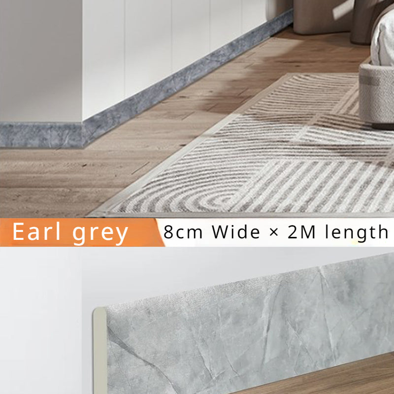 TrimFoam | Waterdichte Zelfklevende Plint - Flexibele Schuim Muurbekleding, DIY Decoratie voor Vloeren