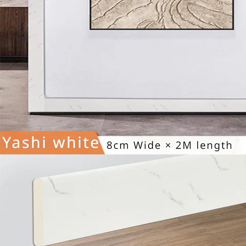 TrimFoam | Waterdichte Zelfklevende Plint - Flexibele Schuim Muurbekleding, DIY Decoratie voor Vloeren