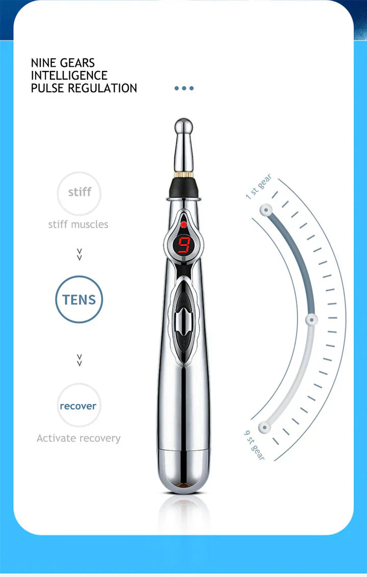 Relivio | Oplaadbare acupunctuurpen voor pijnverlichting - spier- en gewrichtstherapie
