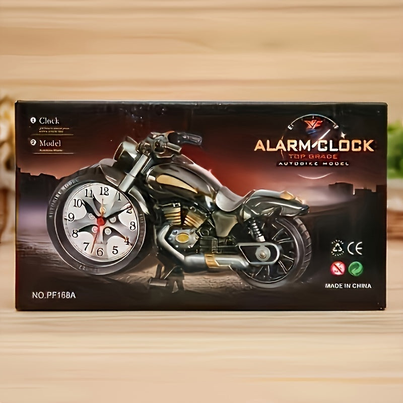 ThrottleTime | Motorfiets wekker - Zwitserse kwarts, werkt op batterijen