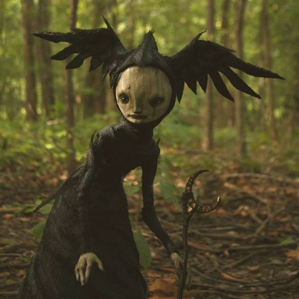 MysticWitch | Griezelige heksensculpturen – Duistere bizarre kunst, Halloween-decoratie, gotische woondecoratie