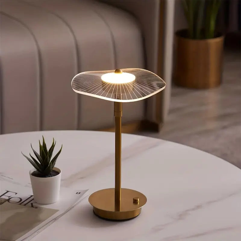Flux | Moderne draadloze LED tafellamp - minimalistisch design, instelbare helderheid, energiezuinig