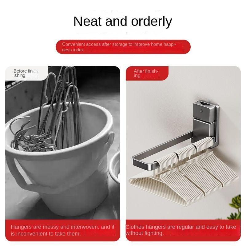 FlexRack | Opvouwbaar handdoekenrek van aluminium met zuignap – Badkamerorganizer zonder boren