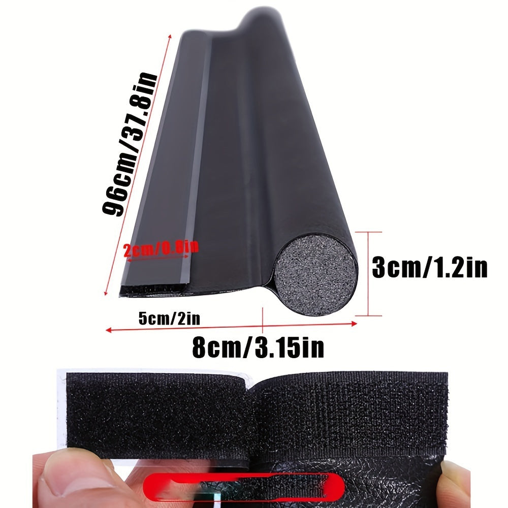 SealGrip | Zelfklevende deurstopper, geluiddempende & geïsoleerde afdichtstrip voor deuren - winddicht, knaagdier- en insectenbestendig, eenvoudig te installeren