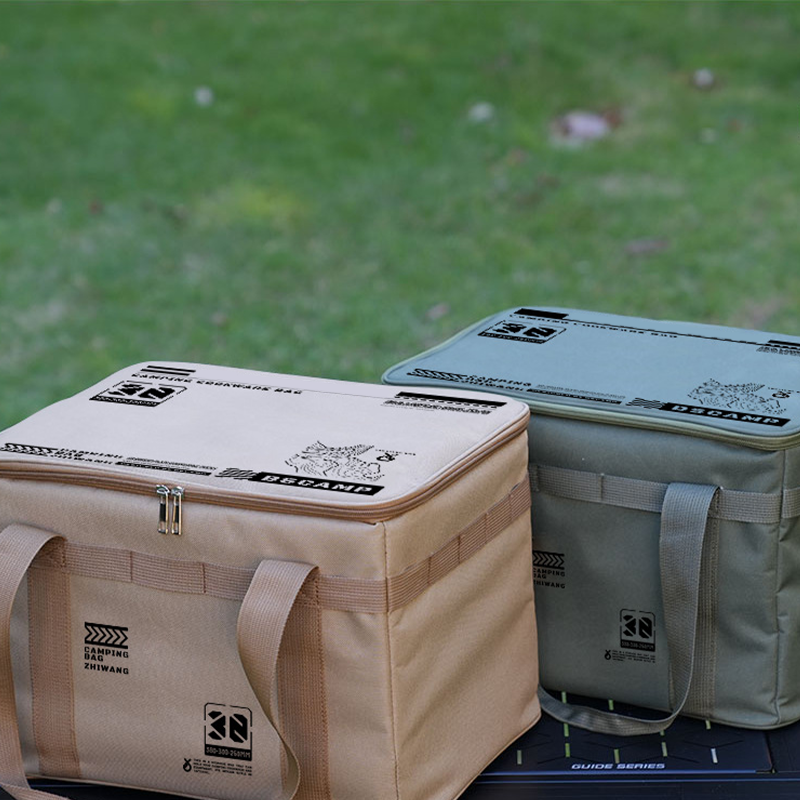 CampTote | 30L Campingtas – Waterdicht, Duurzaam Keukengerei Organizer, Reistas, Voor Outdoor