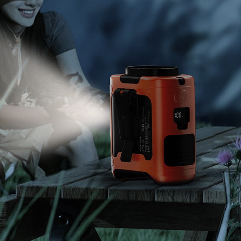 AirBelt | Oplaadbare ventilator met heupclip – Draagbare, handsfree persoonlijke ventilator