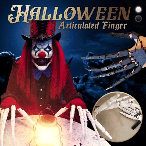 CreepaClaw | 3D-beweegbare vingerverlenging – beweegbaar cosplay-klauwhandaccessoire voor Halloween