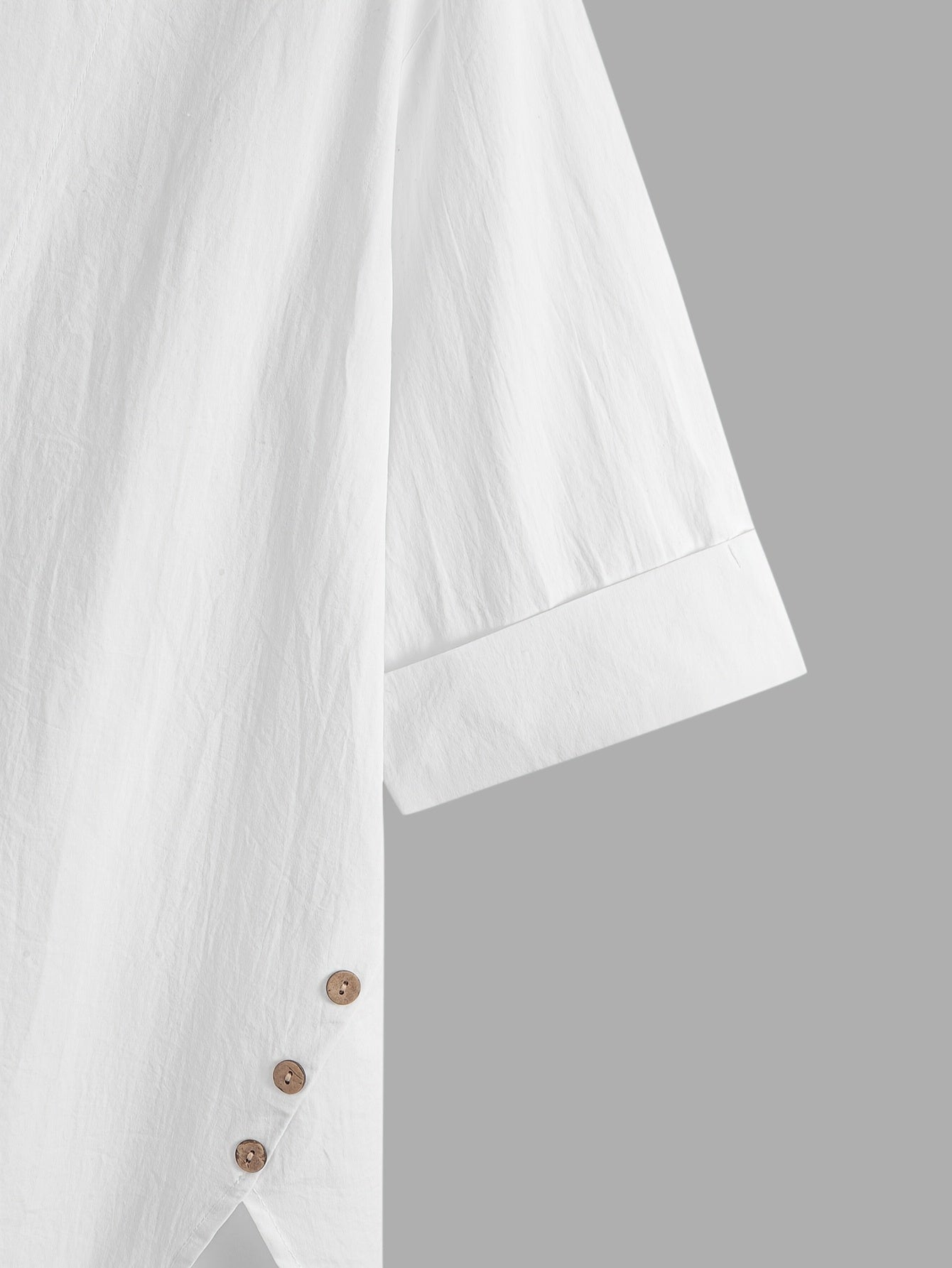 Sela | Ademende zomerblouse voor dames – Casual top met V-hals en losse pasvorm