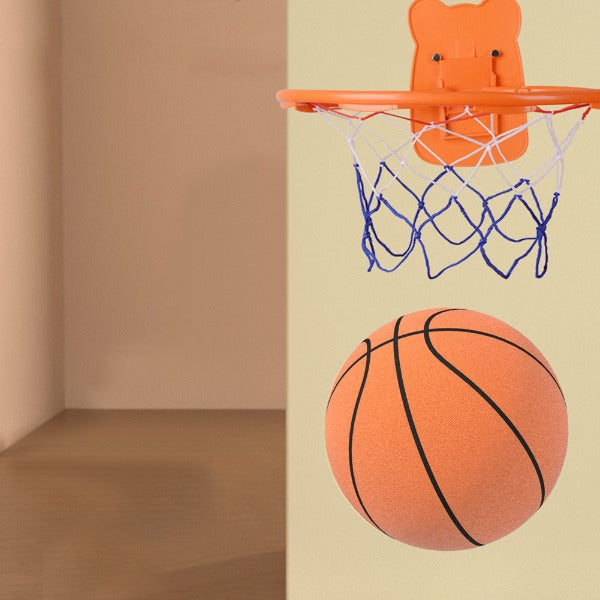 SilentHoop | Geluidsarme indoor basketbal – Duurzame trainingsbal voor thuis