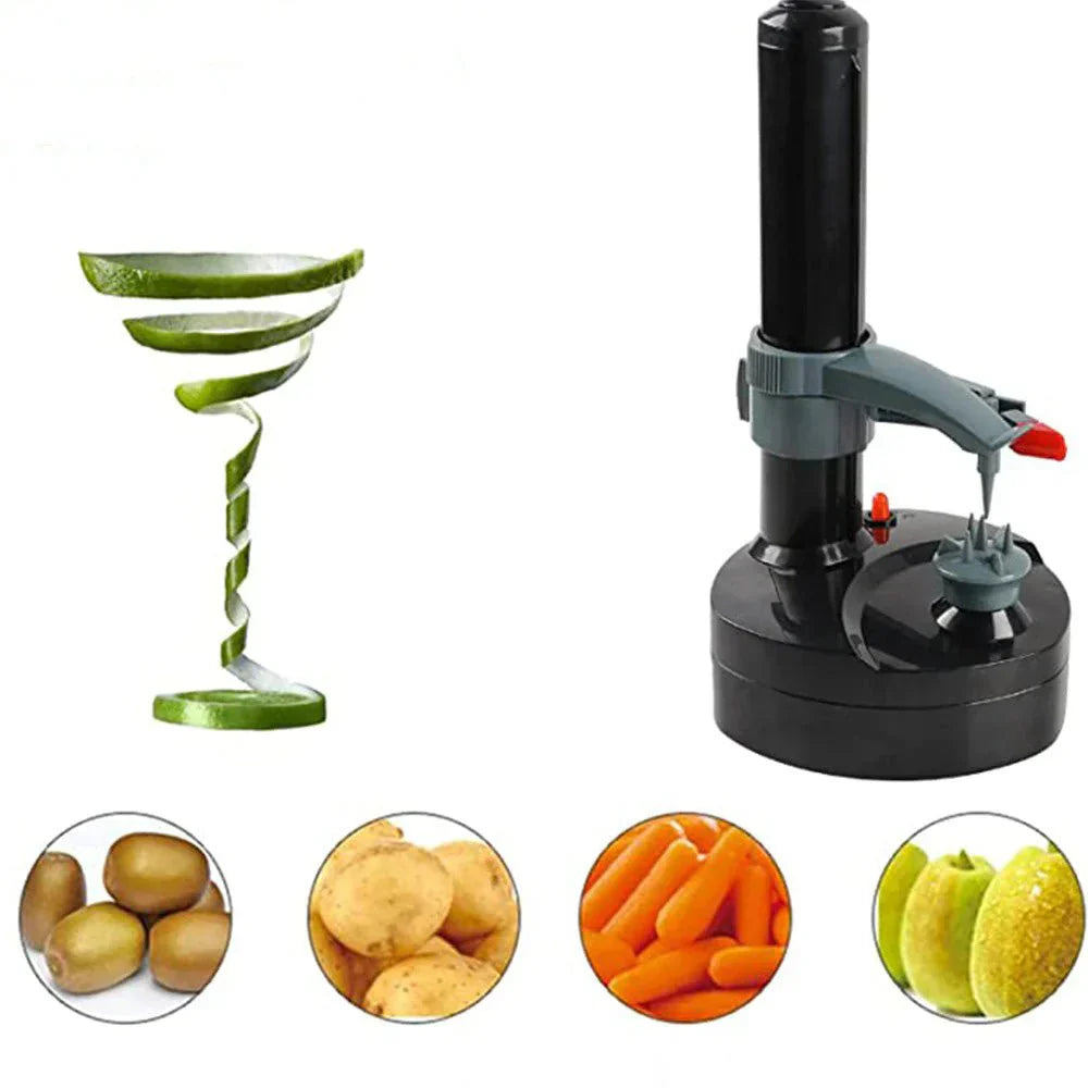 PeelPro | Elektrische fruit- en groentesnijder – Automatisch schillen voor appels, aardappelen
