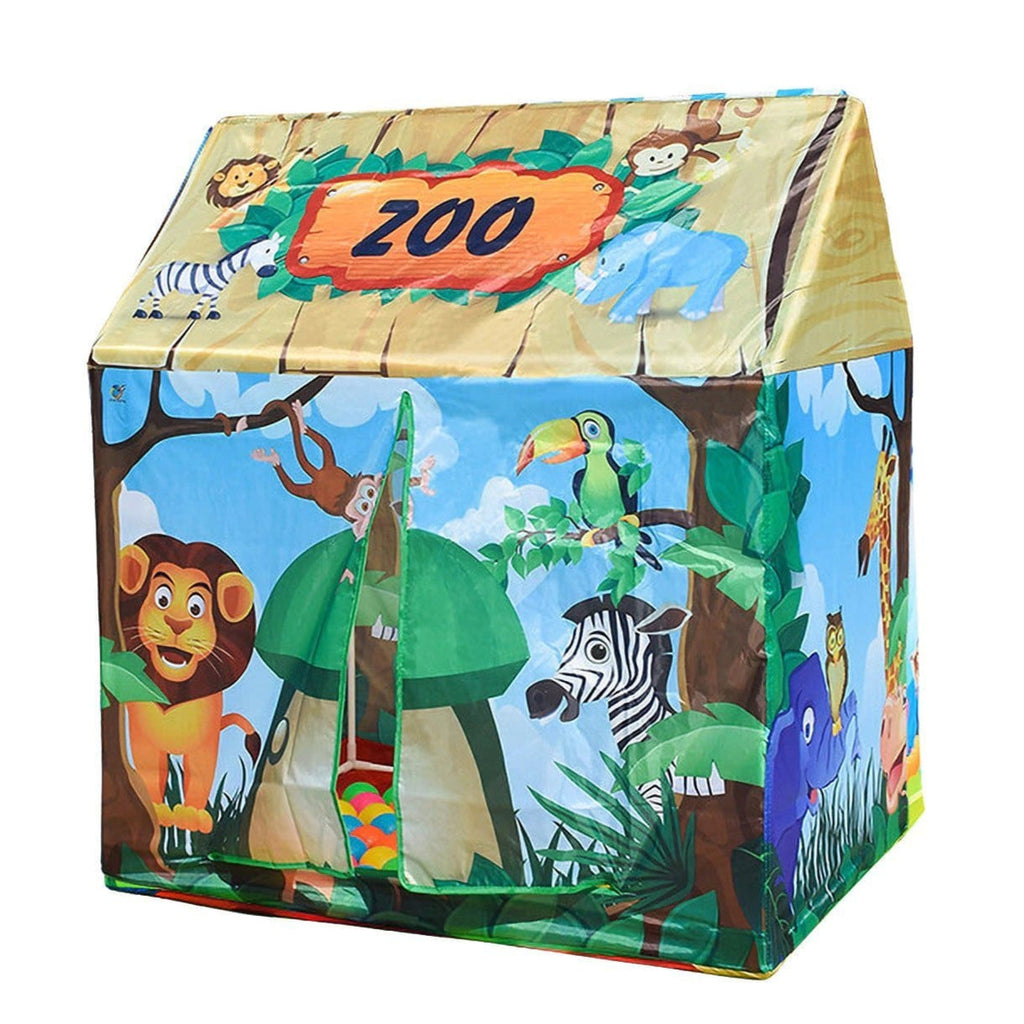 Tentopia | Opvouwbare kinderspeeltent – Lichtgewicht speelhuisje voor binnen en buiten voor kinderen