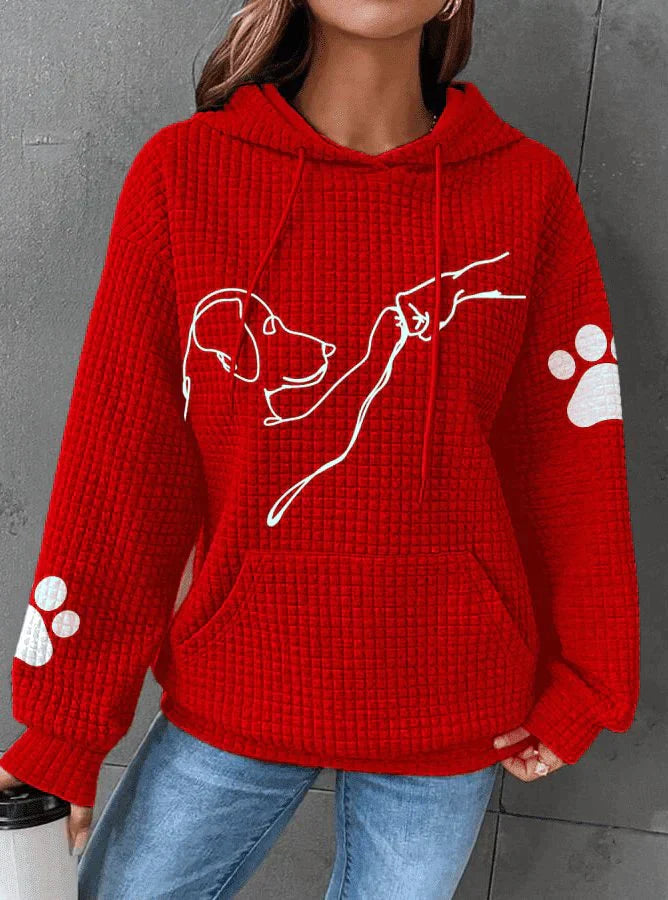 WoofWear | Hoodie met Hondenprint – Warm en Comfortabel Sweatshirt voor Hondenliefhebbers