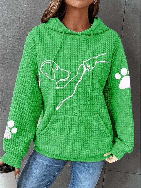 WoofWear | Hoodie met Hondenprint – Warm en Comfortabel Sweatshirt voor Hondenliefhebbers