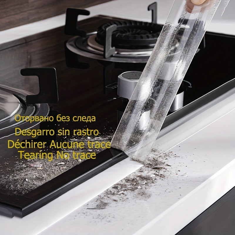 CaulkClear | Heldere Kitband - Zelfklevende Waterdichte Afdichtstrip voor Keuken, Badkamer & Toiletranden