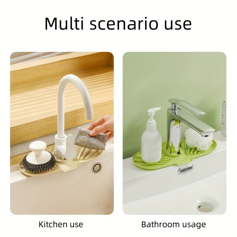 SinkGuard | Keuken Afdruipmat – Spatbestendige Waskom Beschermer & Opberger