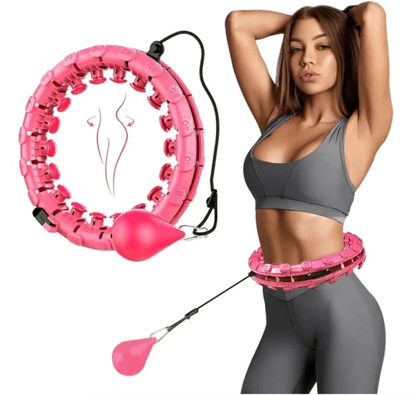 TwistFit | Gewogen hoelahoep voor fitness, training en core training – antislip, thuisworkout