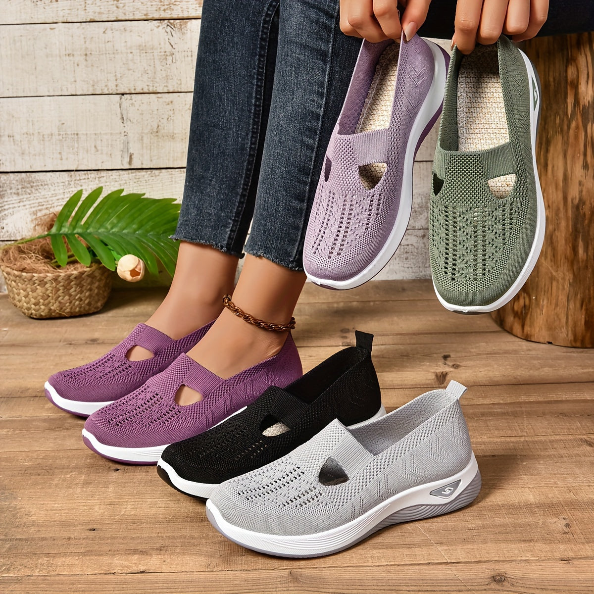 SoleCare | Orthopedische instapschoenen voor dames – Comfortabele en ondersteunende
