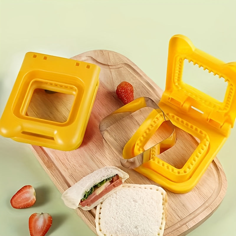 CrustCraft | Roestvrijstalen sandwichsnijder & sealer - Multifunctionele korstverwijderaar