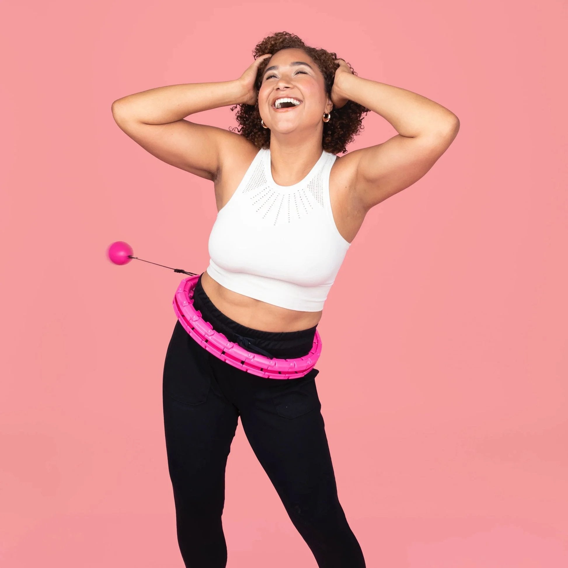 TwistFit | Gewogen hoelahoep voor fitness, training en core training – antislip, thuisworkout