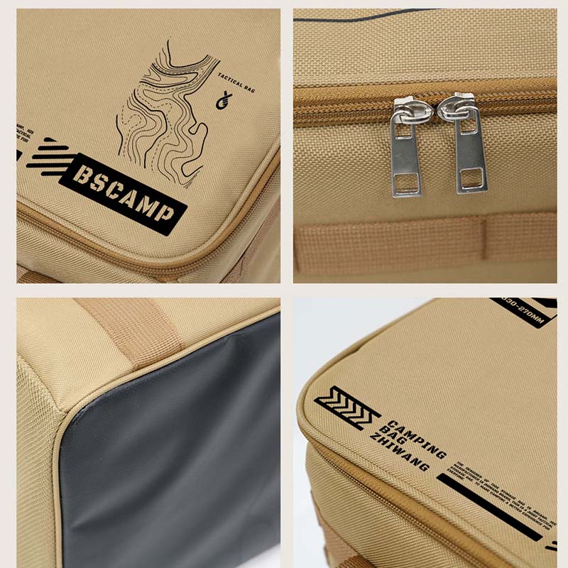 CampTote | 30L Campingtas – Waterdicht, Duurzaam Keukengerei Organizer, Reistas, Voor Outdoor