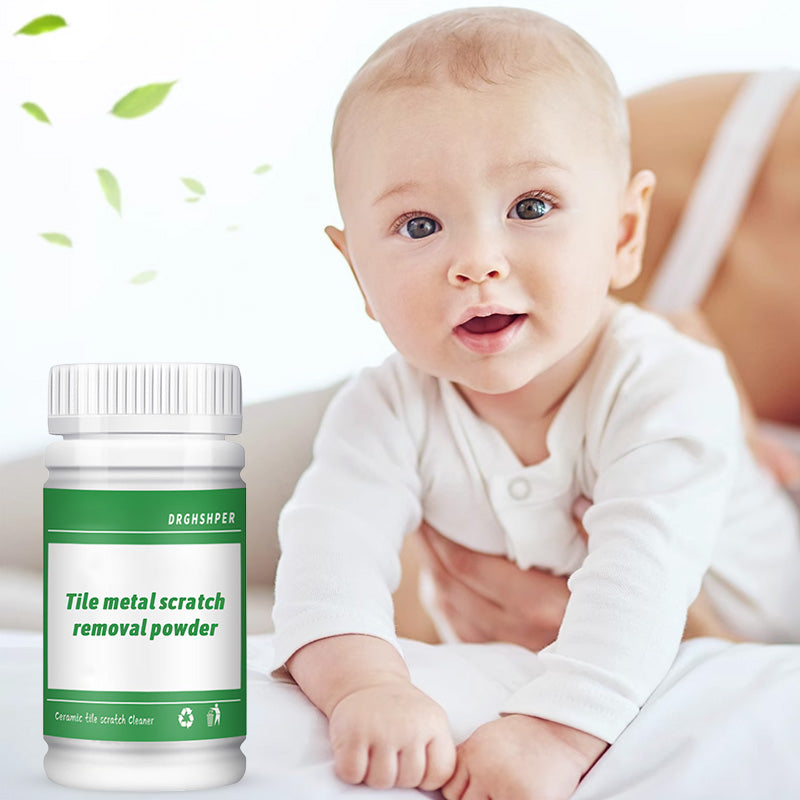 TileRevive | Tegel Metaal Krassenverwijderingspoeder – Herstel en laat vloeren glanzen, verwijder zwarte en grijze krassen