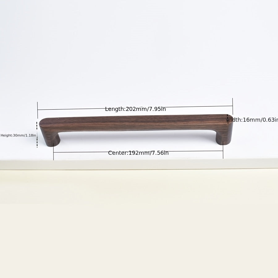 NaturaGrip | Houten kastgrepen – beuken en walnoot, moderne rustieke beslag