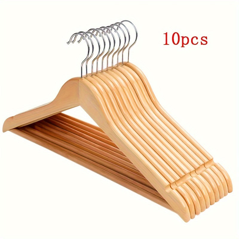 EverHanger | Duurzame Houten Overhemdhangers - Zware Kasthangers