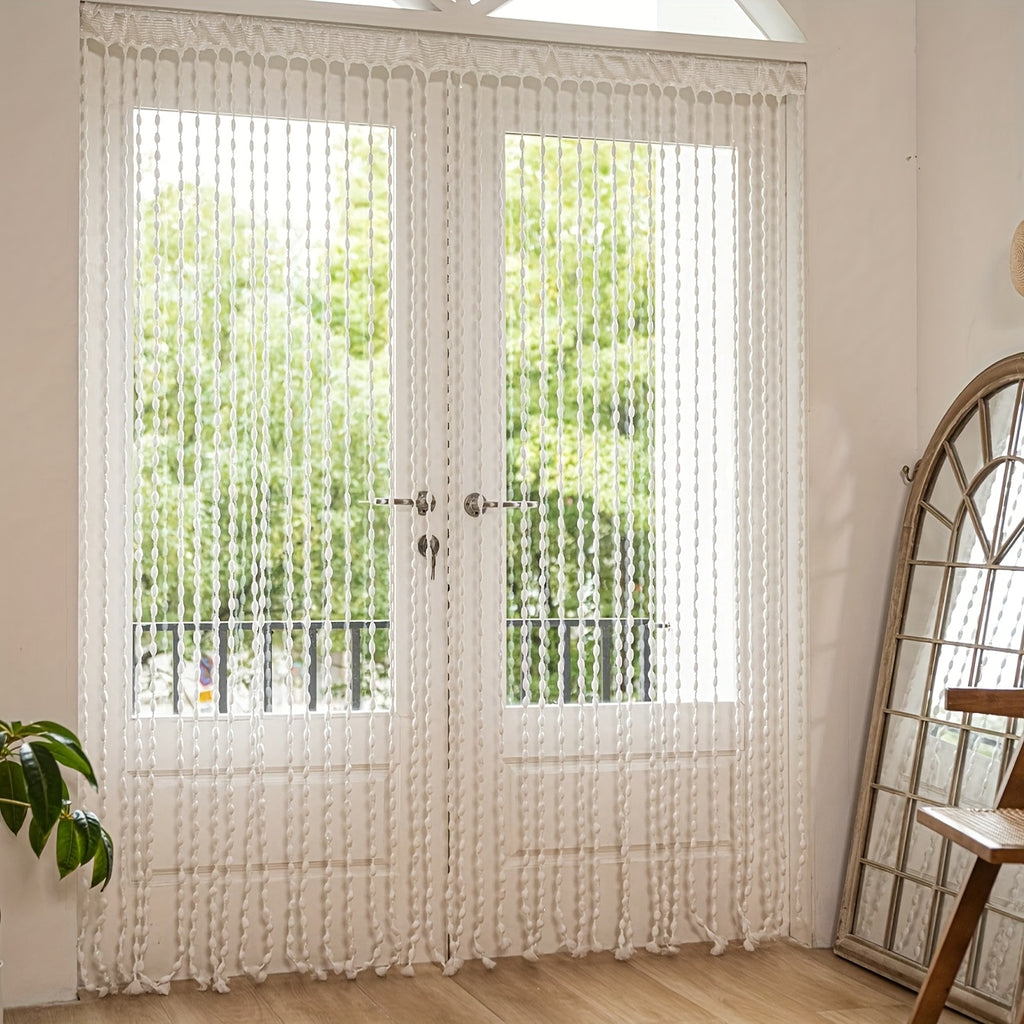 BohoVeil | Kralen Deurgordijn - Boho Lantaarn Bal Opknoping kamerscherm & Woondecoratie