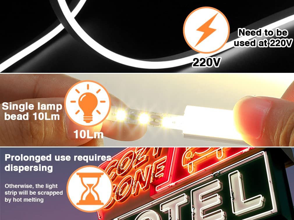 FlexBeam | Flexibele, weerbestendige LED-lichtstrips - 5 m, 10 m lengte - voor binnen en buiten, superhelde