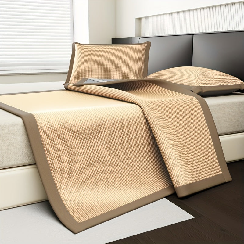 AeroCool | Ice cooling matrasbeschermer - Ademende zomervezelmat, vochtafvoerend, wasbaar, opvouwbaar