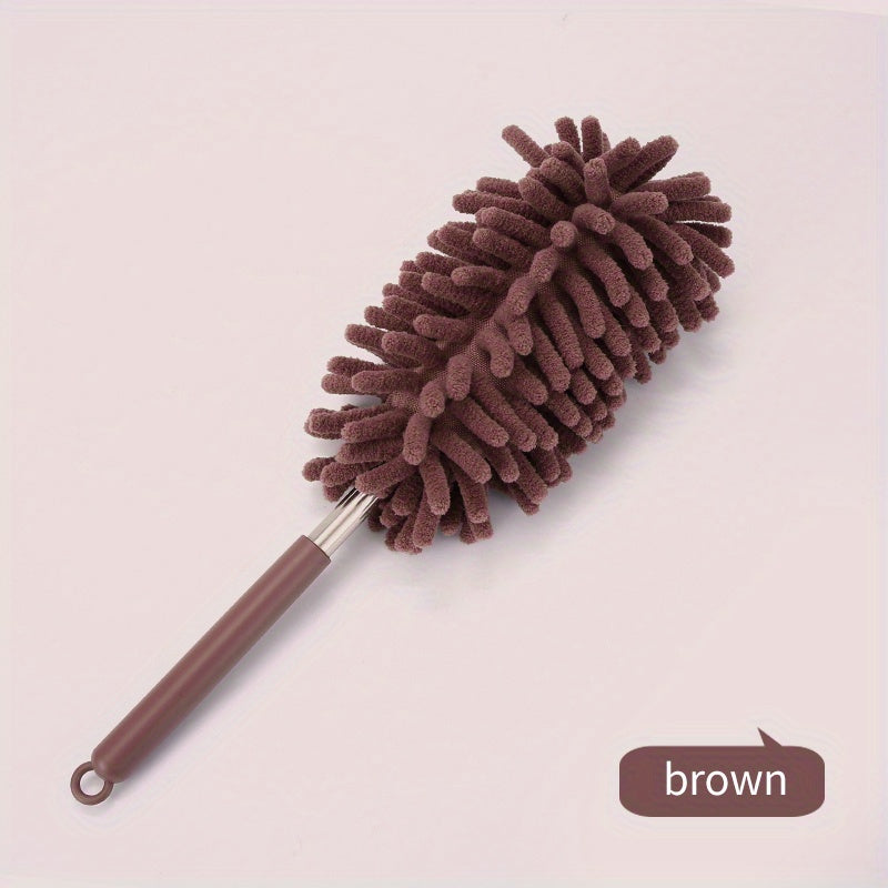 FluffSwipe | Telescopische Microfiber Chenille stofdoek - Uitschuifbaar, Flexibel