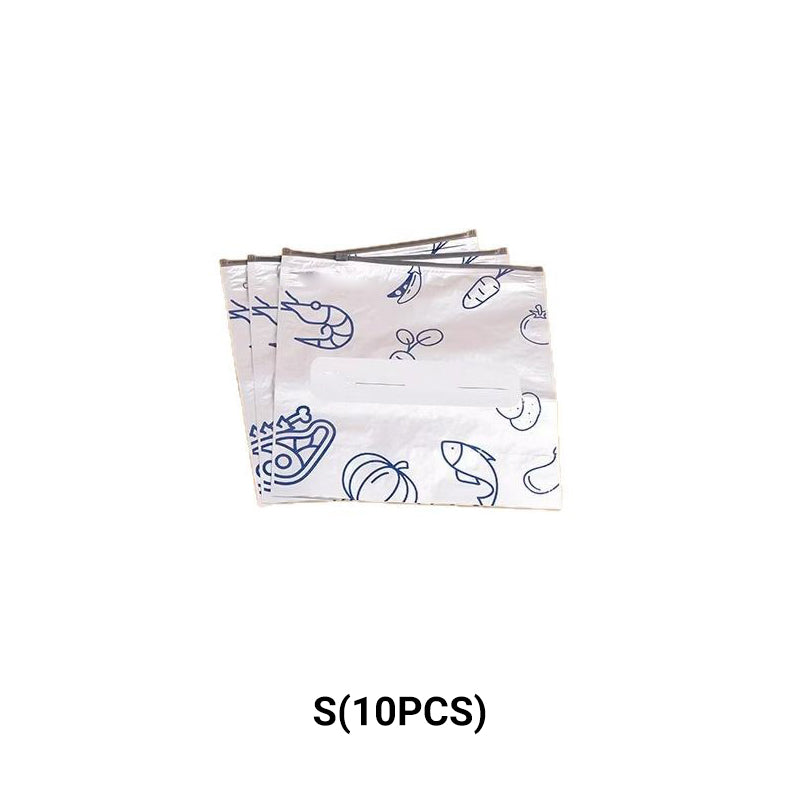 ReSealX | Herbruikbare aluminiumfolie-zakjes met ritssluiting – luchtdichte, warmtebestendige, geurvrije voedselbewaarzakjes