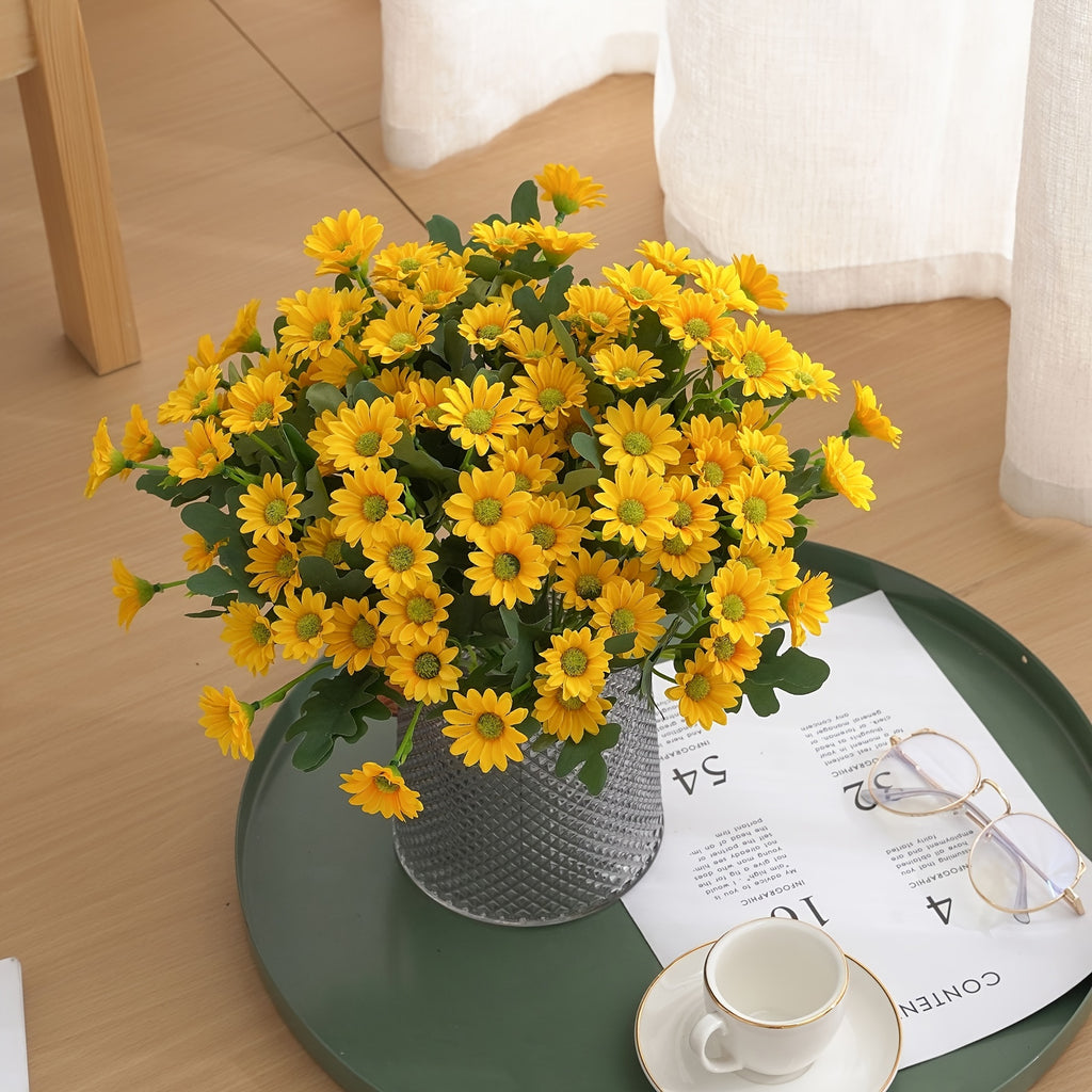 SpringPetal | Gesimuleerde Margriet voor Binnenhuisdecoratie – Tafeldecoratie, Lente- & Zomerdecoratie