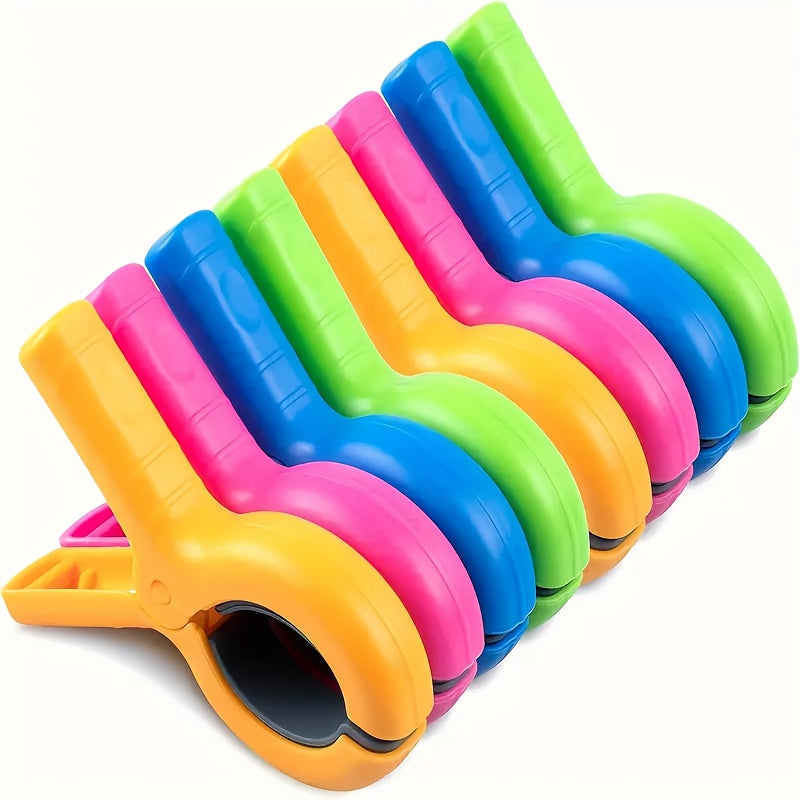 TowelClip | Duurzame Zandbestendige Strandhanddoekclips – Windbestendige, Multifunctionele Clips