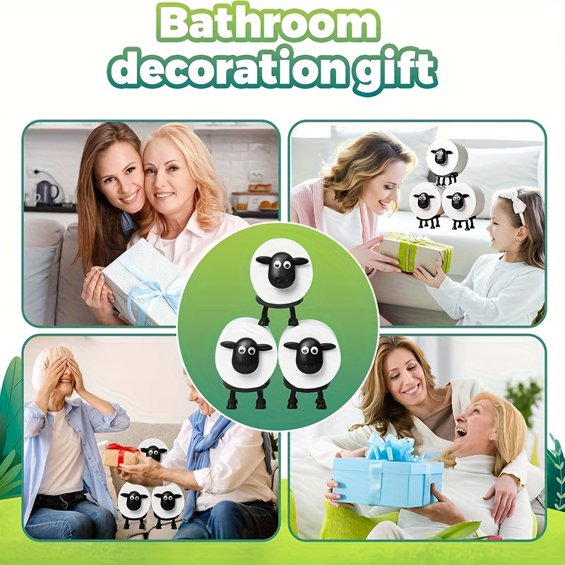 ToiletSheep | 3 leuke schapenrolhouders – Speelse badkamer- en toiletaccessoires