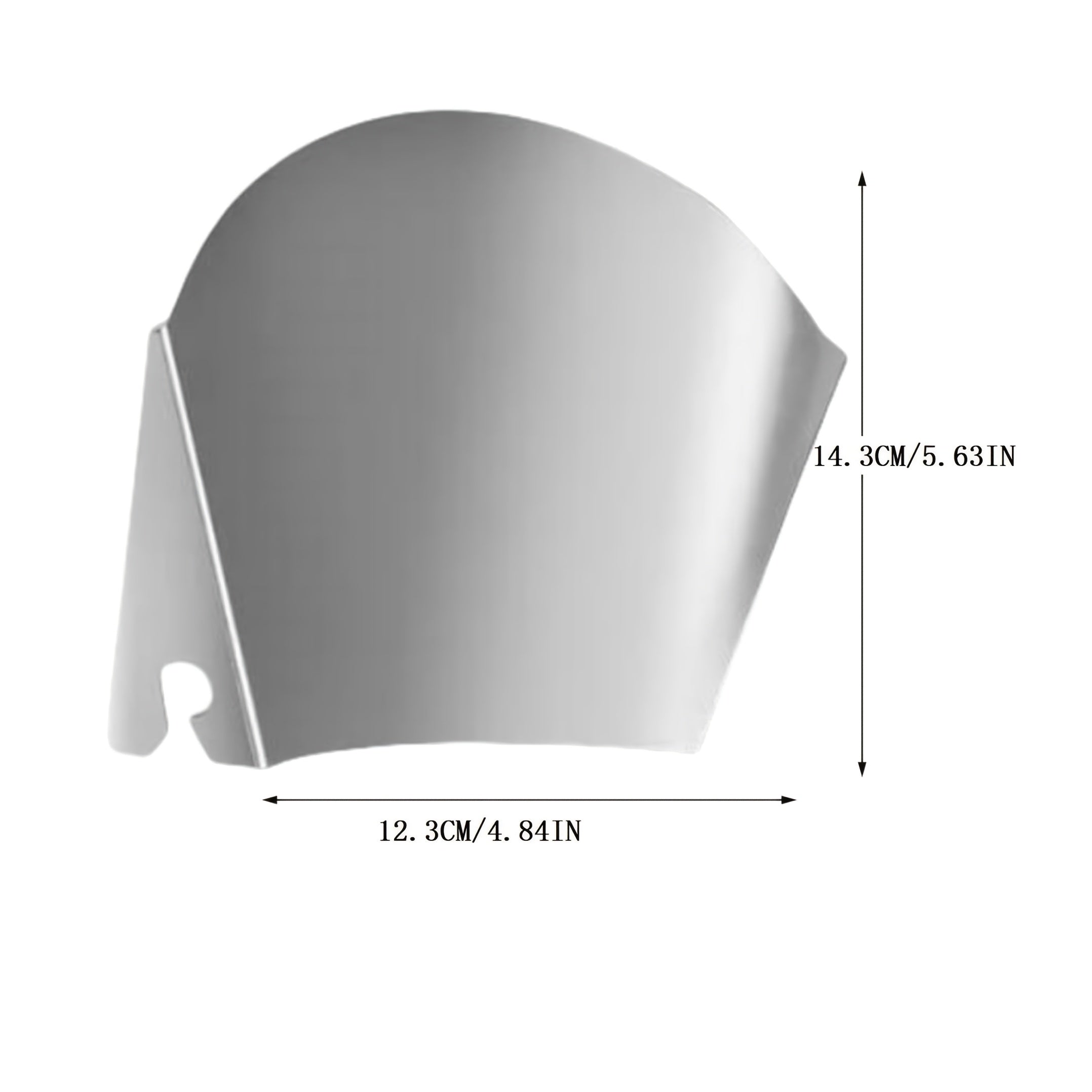 FlowMate | Roestvrijstalen gietbescherming voor keukenmixers – Accessoire voor morsvrij bakken en mixen