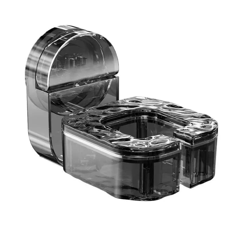 SwivelDry | Boorvrije draaibare föhnhouder – 360° draaibare organizer voor krultangen en badkameropbergers