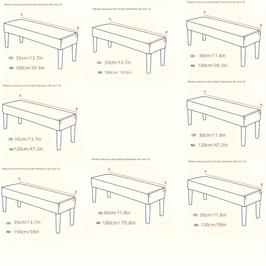 LineaSeat | Geometrisch Bankkussen – Verdikt Lang Zitkussen, Gewatteerd Stoelkussen