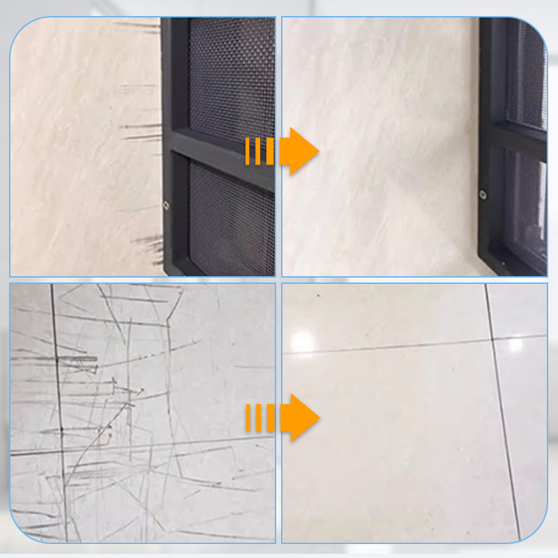 TileRevive | Tegel Metaal Krassenverwijderingspoeder – Herstel en laat vloeren glanzen, verwijder zwarte en grijze krassen