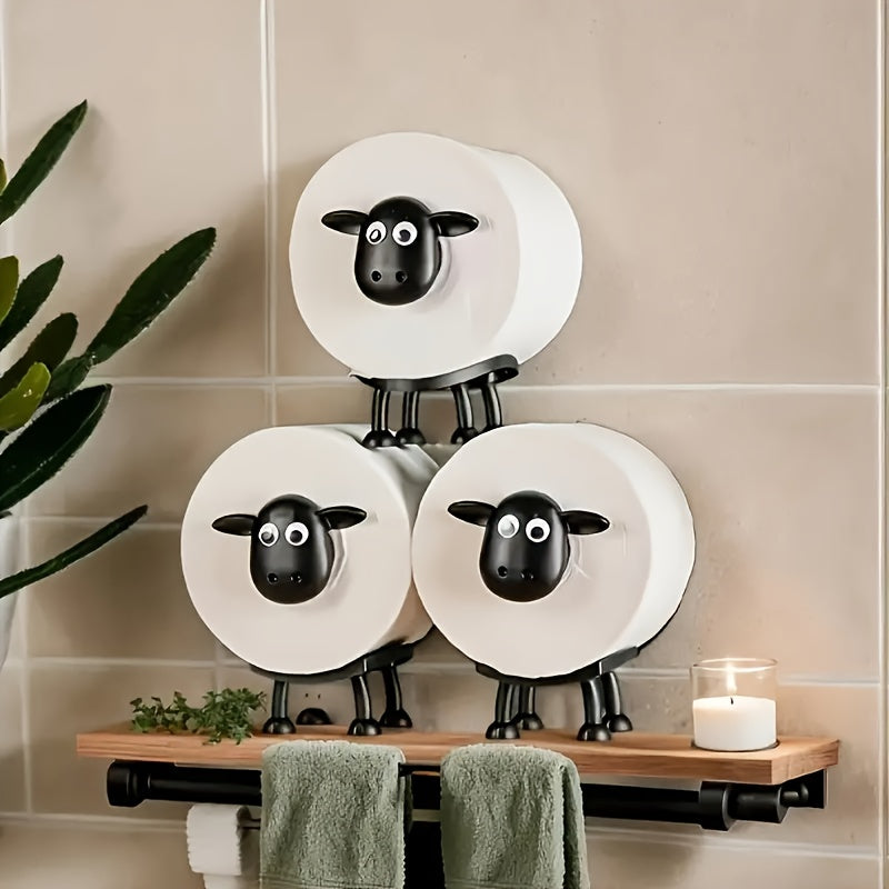 ToiletSheep | 3 leuke schapenrolhouders – Speelse badkamer- en toiletaccessoires