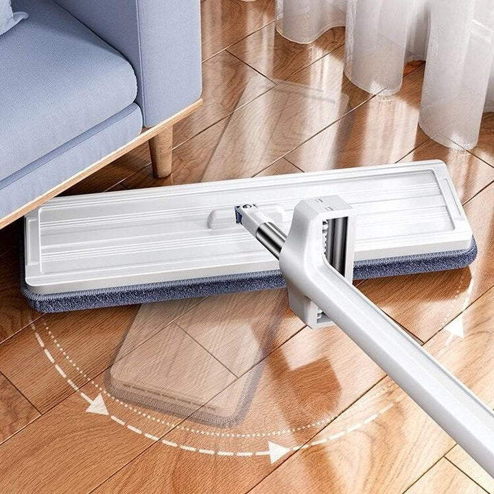 360Mop | 360° draaibare spinmop met microvezelkop – eenvoudig en efficiënt schoonmaken van vloeren en hoeken